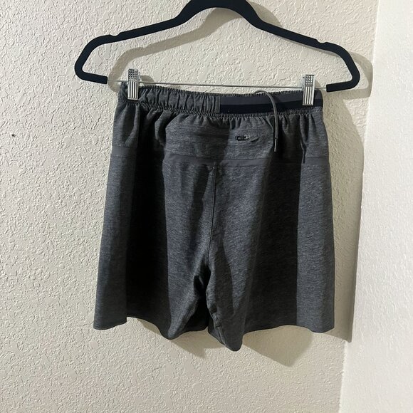 Lululemon Athletica T.H.E. Short 7" Liner Shorts Gray Small EUC Summer Workout - Picture 2 of 3